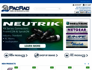 pacrad.com screenshot