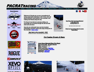 pacrats.org screenshot