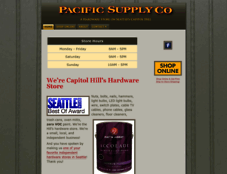 pacsupply.com screenshot