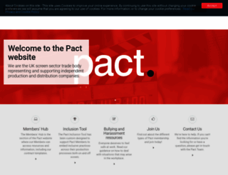 pact.co.uk screenshot