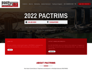 pactrims.org screenshot