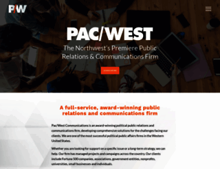pacwestcom.com screenshot