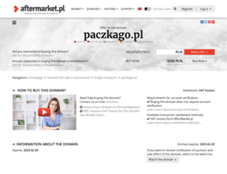 paczkago.pl screenshot