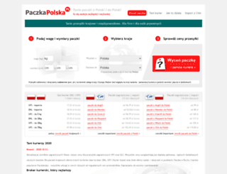paczkapolska.pl screenshot