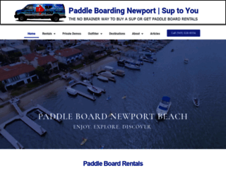 paddleboardingnewport.com screenshot