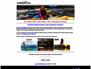 paddleguide.com screenshot