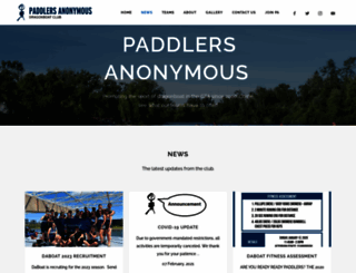 paddlersanon.com screenshot