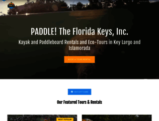 paddlethefloridakeys.com screenshot