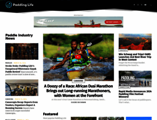paddlinglife.com screenshot