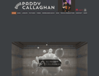 paddycallaghan.com screenshot