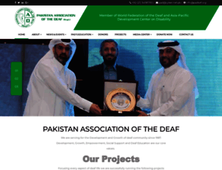 padeaf.org screenshot