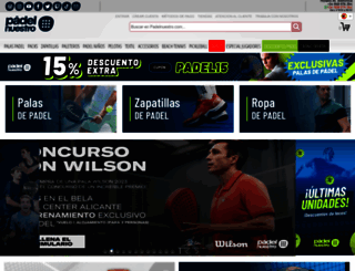 padelnuestro.es screenshot