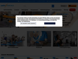 padermeditech.de screenshot