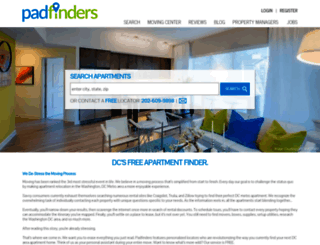 padfinders.com screenshot