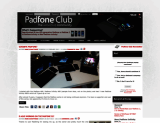padfoneclub.com screenshot