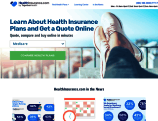padi.healthinsurance.com screenshot