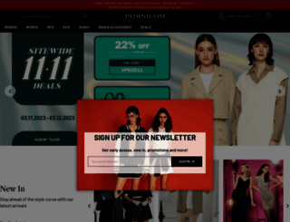 padini.com screenshot