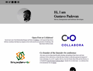 padovan.org screenshot