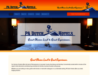 padutchhotels.com screenshot