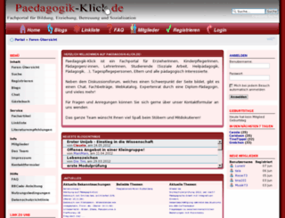 paedagogik-klick.de screenshot