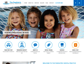 paediatricdentistry.com.au screenshot