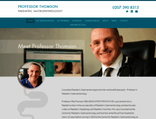 paediatricgastroenterologist.co.uk screenshot