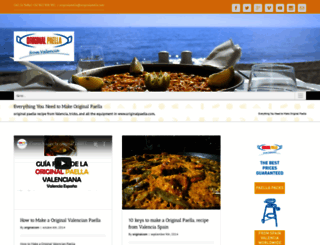 paellafromvalencia.com screenshot
