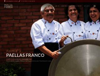 paellasfranco.com screenshot