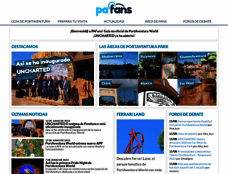 pafans.com screenshot