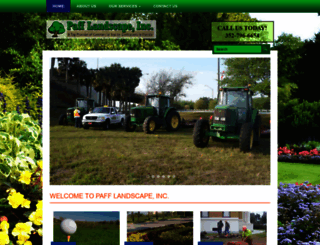 pafflandscape.com screenshot