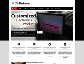 pag-electronics.com screenshot