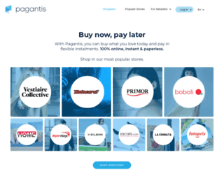pagantis.com screenshot