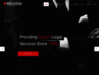pagdens.co.za screenshot