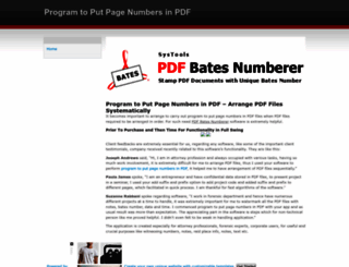 Access page-numbers-in-pdf.weebly.com. Program to Put Page Numbers in ...