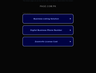 page.com.pk screenshot