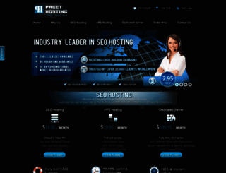 page1hosting.com screenshot