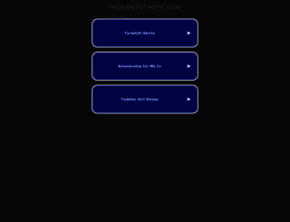 pageantofhope.com screenshot