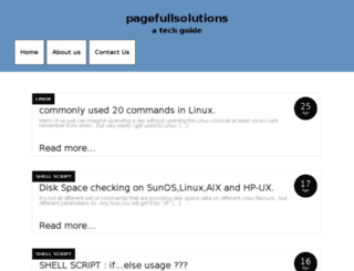 pagefullsolutions.com screenshot