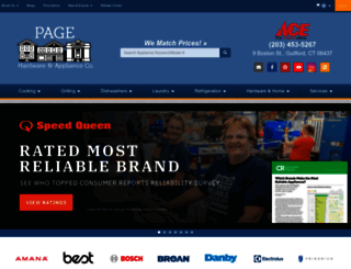 pagehardware.com screenshot