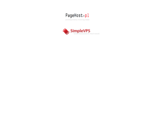 pagehost.pl screenshot