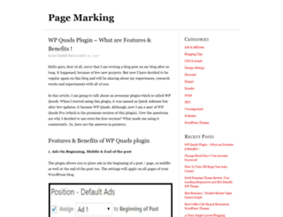pagemarking.com screenshot