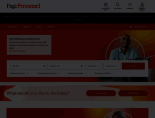 pagepersonnel.co.uk screenshot