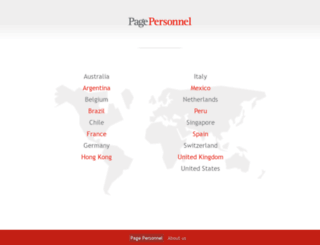 pagepersonnel.com screenshot
