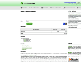pagerank-checker.online-domain-tools.com screenshot