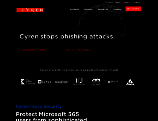 pages.cyren.com screenshot