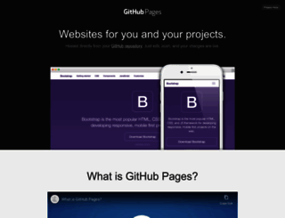 pages.github.com screenshot