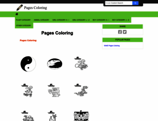 pagescoloring.net screenshot