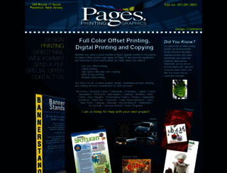 pagesgraphics.com screenshot