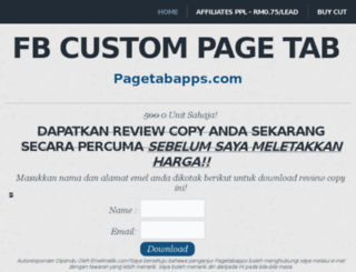 pagetabapps.com screenshot
