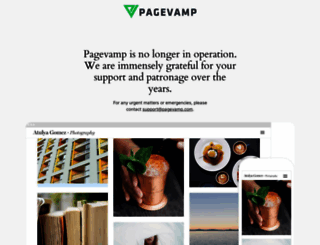 pagevamp.com screenshot